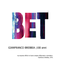 BET: 100 ANNI NASCITA GIANFRANCO BREBBIA